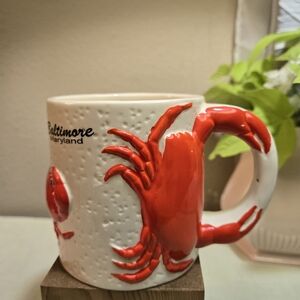 Baltimore Maryland Red Crab Mug